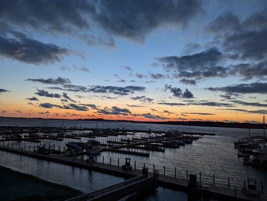 Looking west off of the deck