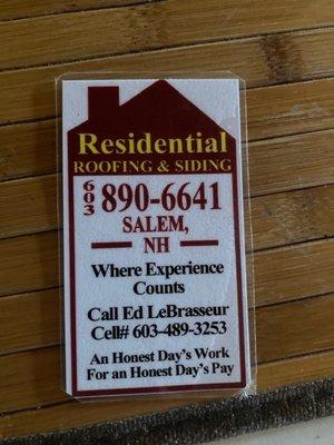 Residential Roofing & Siding