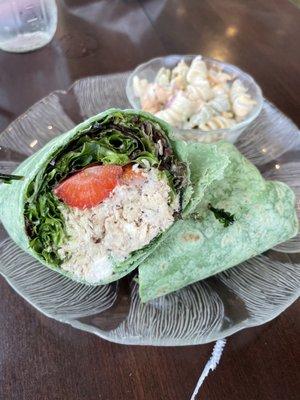 Strawberry Poppy Seed Chicken Wrap