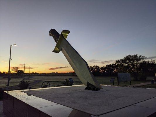 World's Largest Bowie Knife