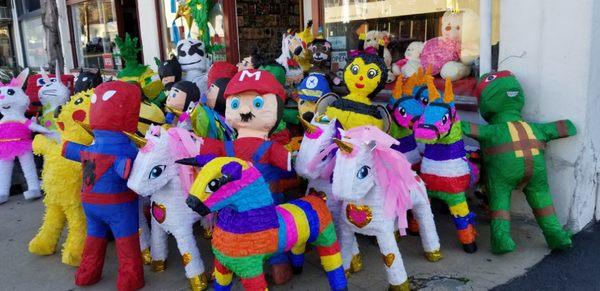 We got new Piñatas.