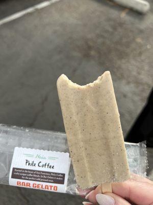 Gelato bar 2.79 - Philz Coffee (the have local flavor bars)