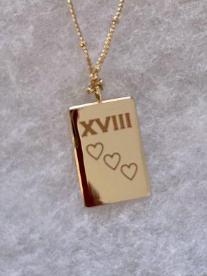 Engraved necklace