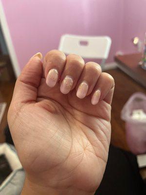 This is my gel mani 11 days later!!!