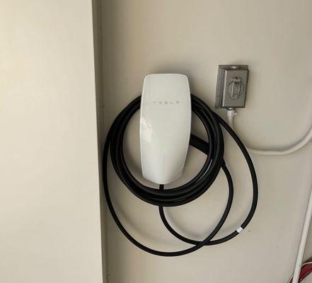 Tesla EV Charger Install