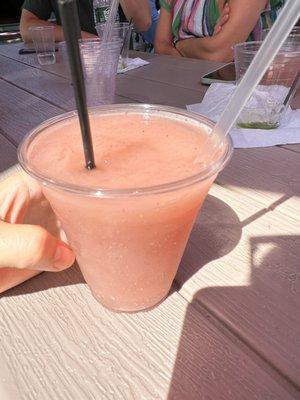 Strawberry Rhubarb Slushy