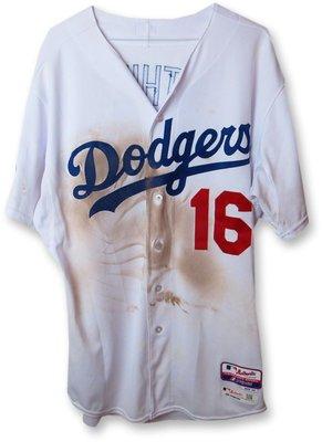 Andre Ethier's Game Used Playoff jersey