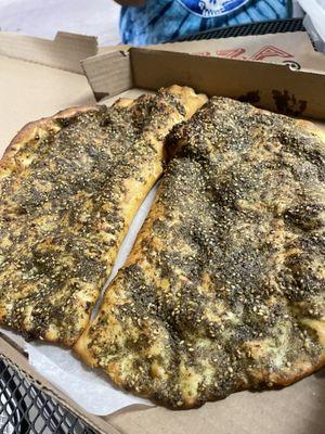 Folded Cheese Pie wit Zaatar