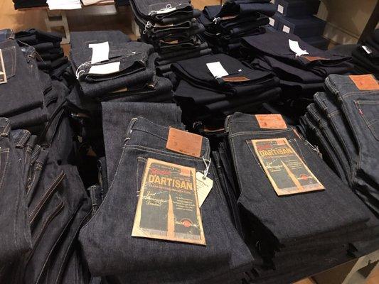 Nice selection of Japanese brand denim :)