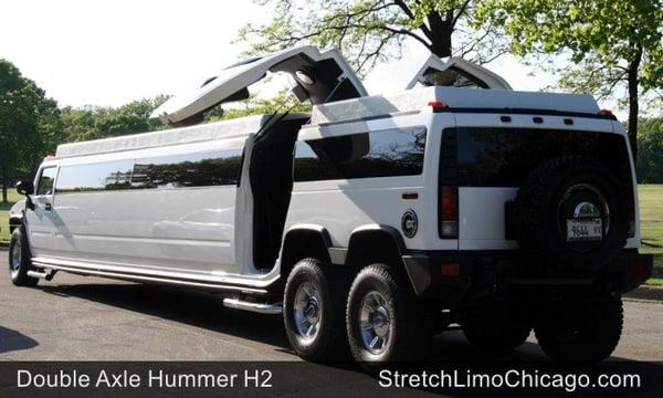 What's hotter than 26-passenger DOUBLE AXLE hummer SUV limo? There's no such thing.