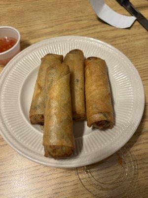 Egg rolls.