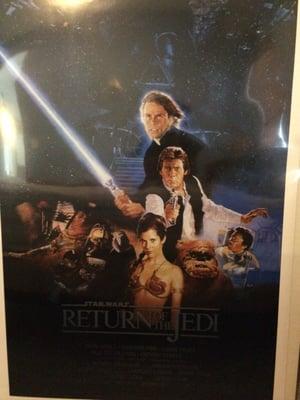 Original Return of the Jedi poster