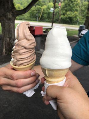 Small twist and vanilla cone