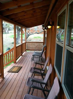 Front porch of cabin6