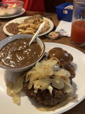 Hamburger steak