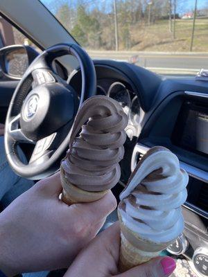 Chocolate cone