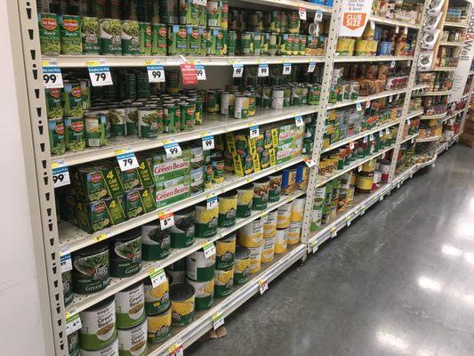 Canned foods