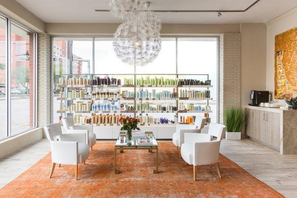 Come visit our newly renovated salon and stock up on all your favorite Aveda salon products and services at Vanity Salon in the Heights.