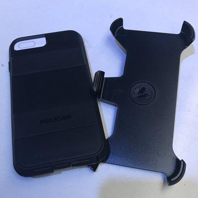 Heavy Duty Case for iPhone 6 / 6s / 7 / 8 Plus with Belt Clipper