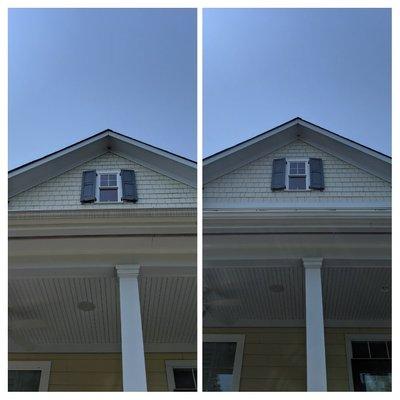 We can brighten your gutters and help them look like new!