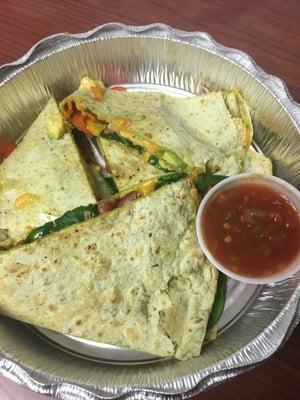 Veggie quesadilla