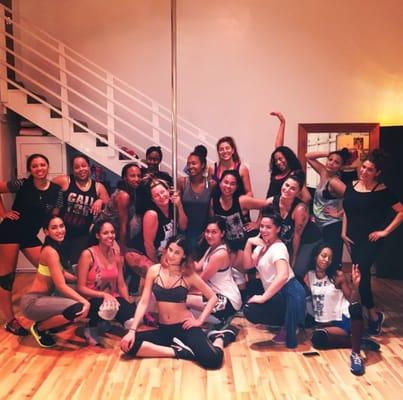 Twerked outttttt. Tough class, but fun and worth it