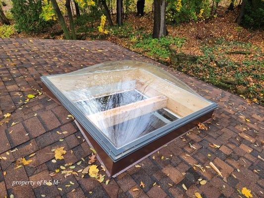 Custom Curb and Dome Skylight