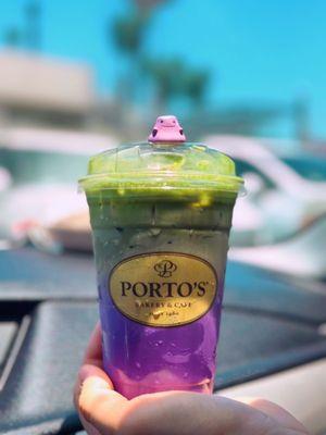 Iced Ube Matcha Latte IG: @ammysalamii