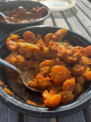 Aloo gobi takeout