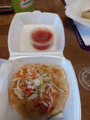 Cheese Pupusa $3.95