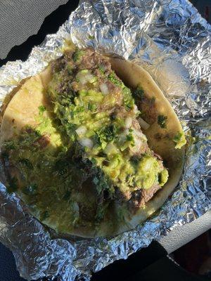 Barbacoa with avocado (.79 cents more)