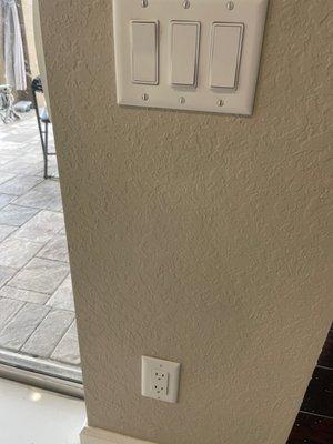 Electrical outlets and switches