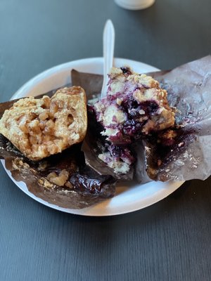 Mini pie bread... apple and blueberry