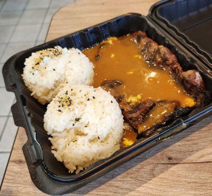 Ribeye loco moco.