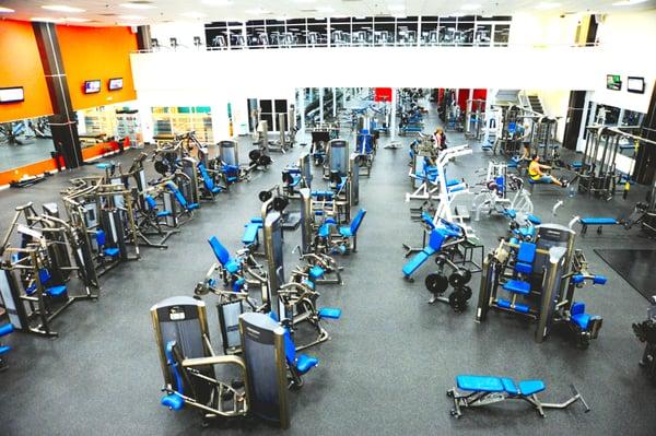 Main Floor at Fitness Time