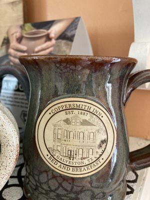 Our Coppersmith Inn Coffee Mugs for keepsakes