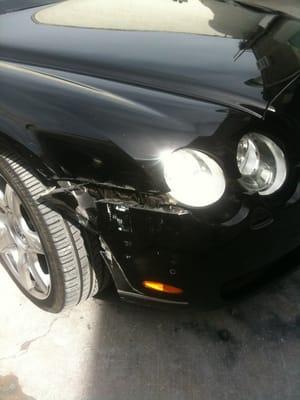 Fast bumper repair- Before