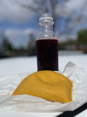 Beef Patty and Sorrel (Homemade)