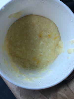 Polenta grits! Girls Raised In The South gotta have grits for breakfast! This GRITS girl needed a healthier vegan option!