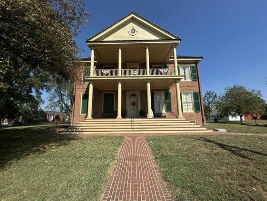 Grouseland- Home of William Henry Harrison. 9th President of the United States. Vincennes, Indiana