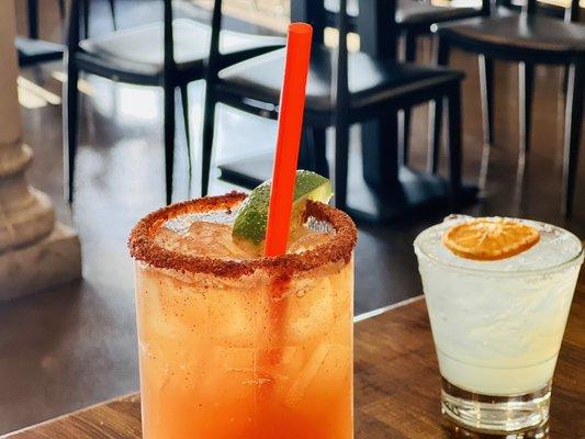 Pick your flavors. Michelada or Margarita!!