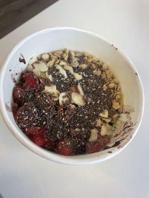 Their version of an açaí bowl