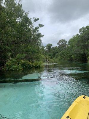 The view down the river!!!