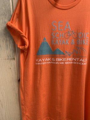 Get your self a souvenir, Sea Schoodic tees sold at the shop!