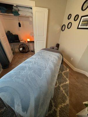 Massage room