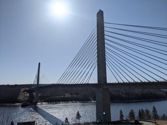 Penobscot Narrows Bridge and Observatory