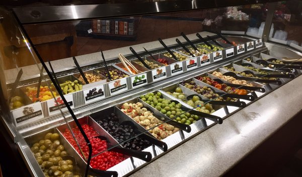 TFM's excellent olive bar