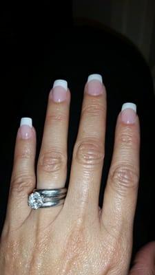 French tips. Perfection!