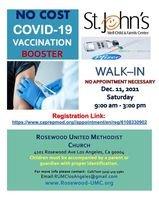 COVID-19 Vaccination 1st, 2nd, 3rd or Booster