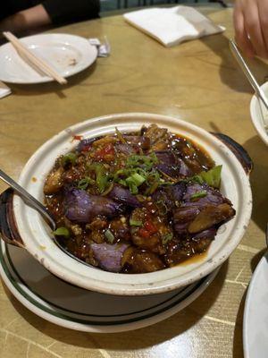 Eggplant in Garlic Sauce